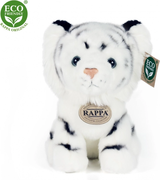 Blød Hvid Tiger 18 cm ØKOLOGISK