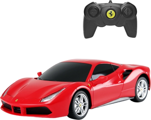 RC-bil FERRARI 488 GTB 1:24 RASTAR – sort