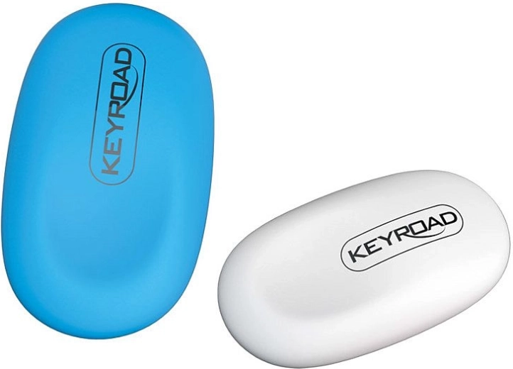Keyroad Soft Tip viskelæder – blød viskegummi, mix af farver
