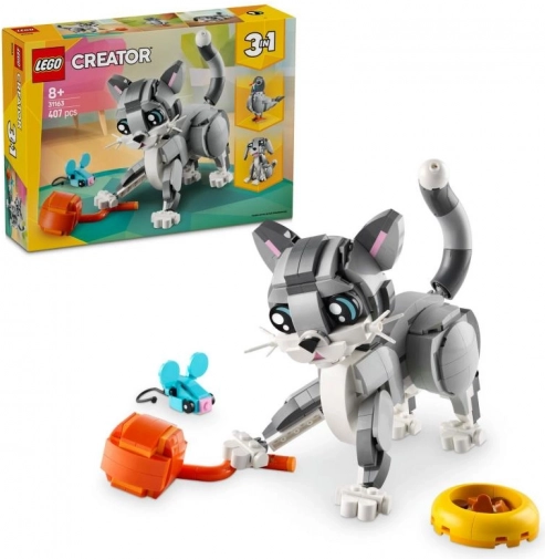 LEGO Creator 3-i-1 fræk kat byggesæt