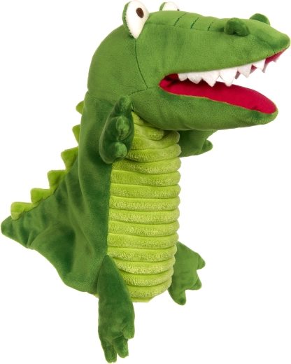 Sigikid plys-hånddukke krokodille