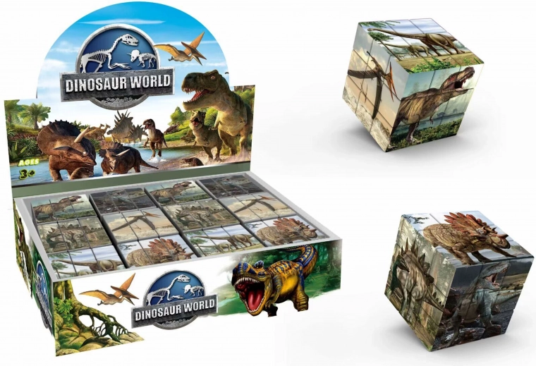 Billedpuslespil Klods Dinosaurer 5,7 cm