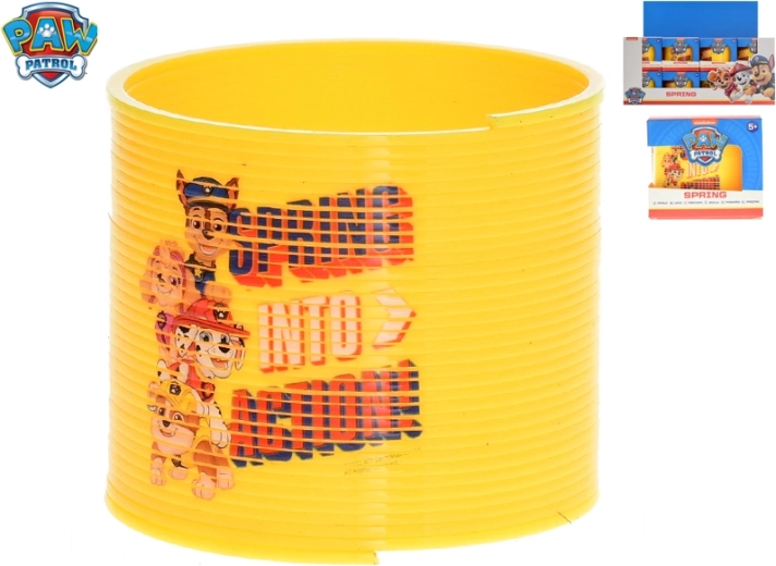 Magisk spiral PAW PATROL – gul plastlegetøj til børn fra 5 år