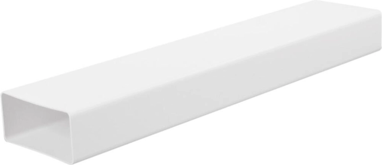 Flad ventilationskanal 0,5 m 220 × 55 mm