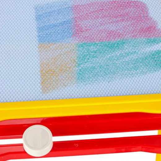 Tegning i 4 farver uden rod