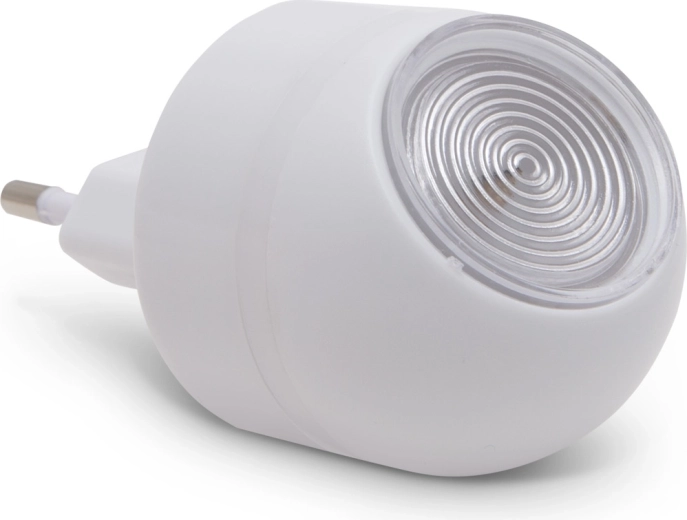 LED-natlampe med drejeligt hoved og lyssensor