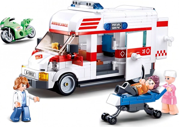 Sluban Town ambulance – byggesæt