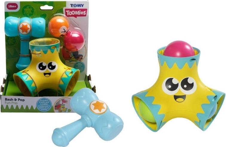 Tomy Toomies Glade bolde med hammer