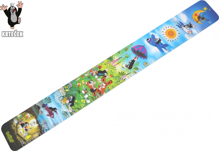 Væg-målehøjde Krtek 90 cm papir/karton