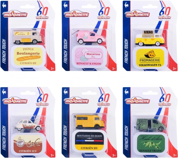 Majorette French Touch Deluxe – metalbilmodeller 1:64 i gaveæske