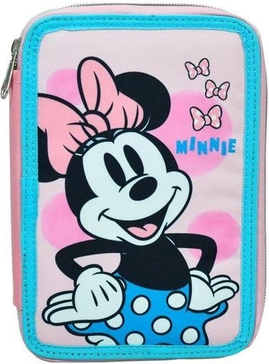 Gimsa udstyret penalhus med to rum Minnie