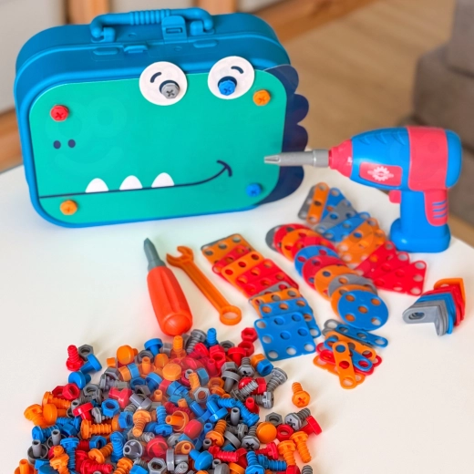 Børneskruetrækker til kreativ konstruktion