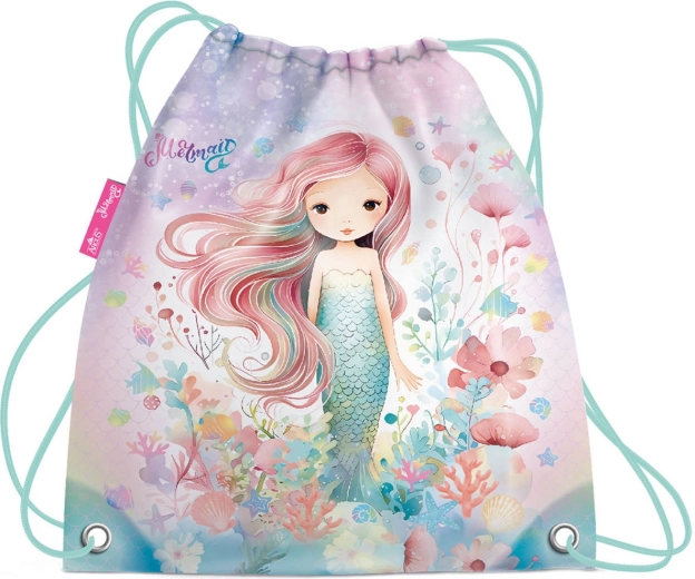 Skolepose til indesko Mermaid (havfrue) - 1 stk.