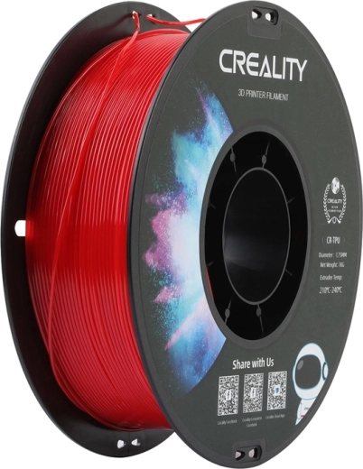 Filament CREALITY TPU rød 1,75 mm