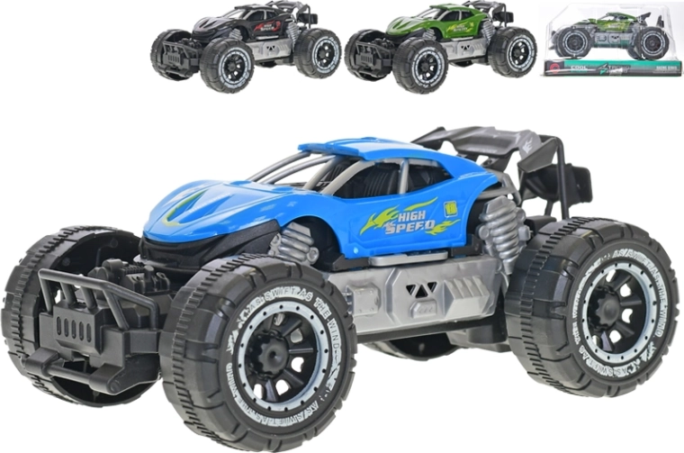 Auto-buggy med friktionsmotor – plastikbil 16 cm