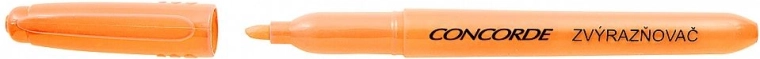 Concorde overstregningstusch orange