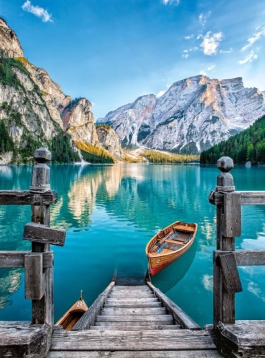 Lago di Braies puslespil 500 stk.