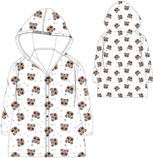 Transparent design med LOL Surprise-motiv