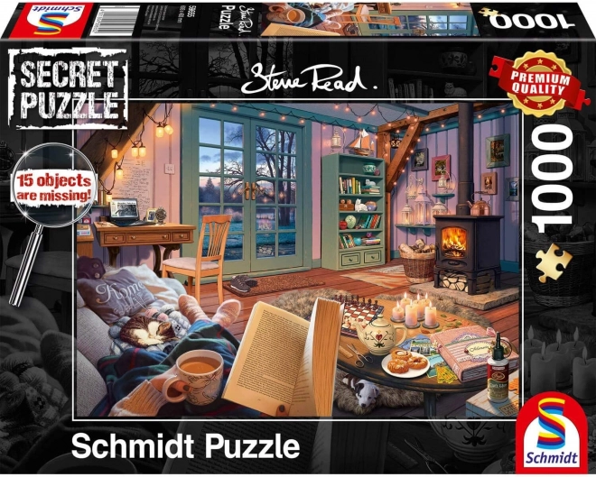 Schmidt Secret puslespil – I sommerhuset, 1000 brikker
