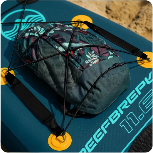 Praktisk bungee på dækket til dit udstyr