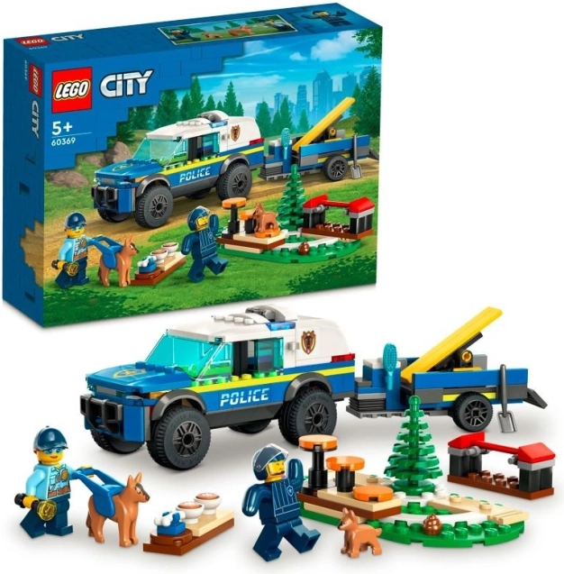 LEGO City træning af politihunde i felten