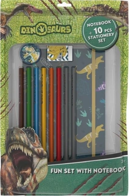 JIRI MODELS pakke med blok Dinosaur