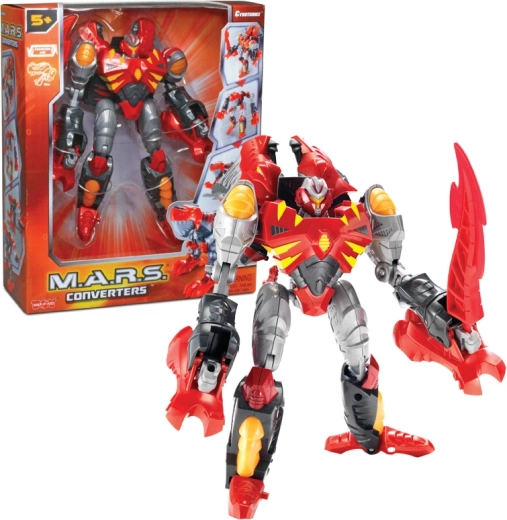 Robot M.A.R.S Converters Dino – transformerende dinosaurer T‑Rex og Stegosaurus