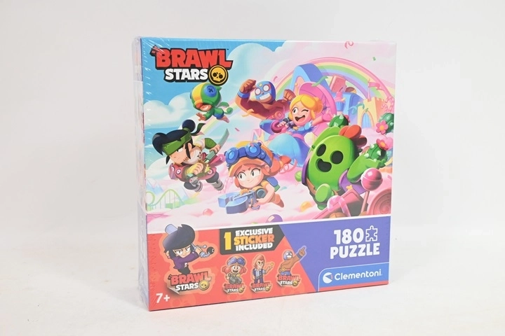Clementoni puslespil Brawl Stars 180 brikker i firkantet æske