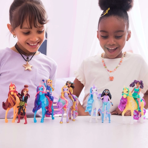 Frisering og styling med den medfølgende børste