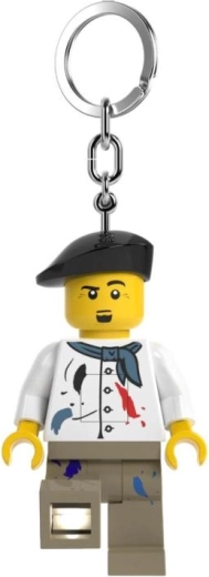 Kraftigt LED-lys i figurens ben