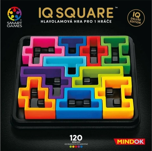 MINDOK SMART GAMES IQ Deluxe Square logisk puslespil