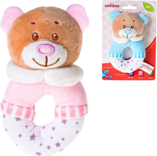 Plys-bamserangle – 2 farver