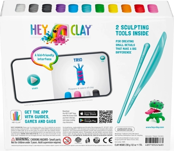 Kreativ udfoldelse med HEY CLAY-appen