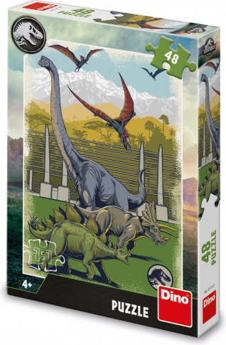 Puslespil Jurassic World – 48 brikker