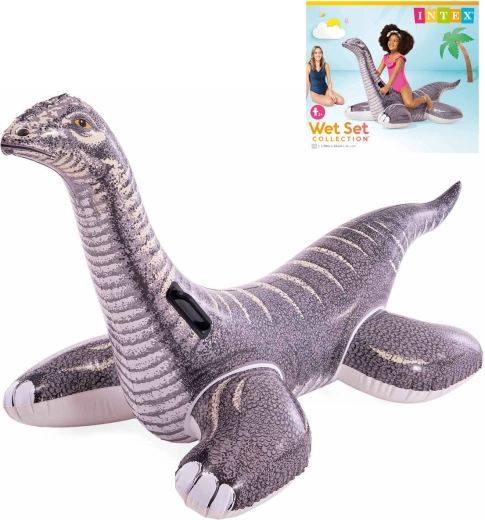 Intex oppustelig brontosaurus til vand med håndtag