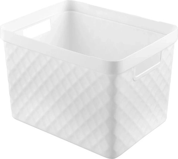 Plastikkurv HEIDRUN 36 × 27 × 23 cm, mix af farver