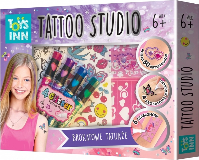 Sæt med tatoveringsmarkere