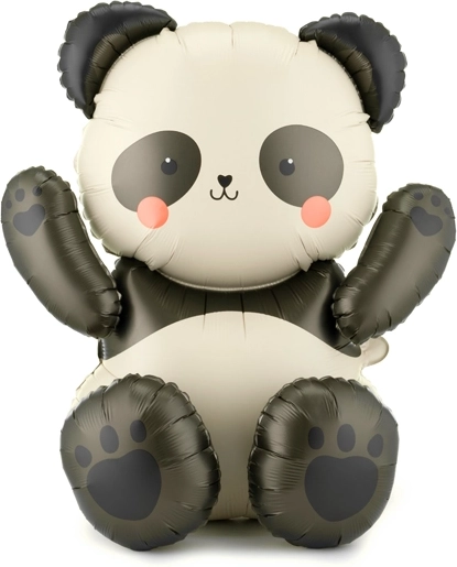 Stående panda som iøjnefaldende dekoration