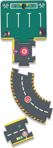 Variabel opbygning med rundkørsel og sving