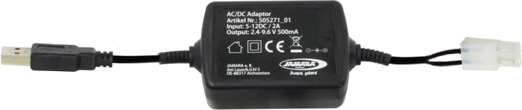 USB-oplader til NiMH til Brecter, Skull, Veloce og Vulcano