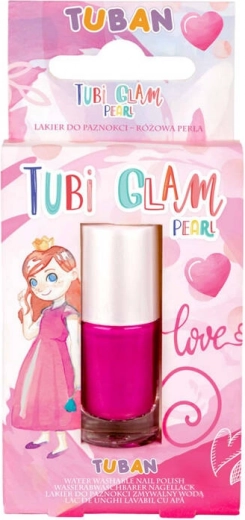 Tuban Tubi Glam lyserød perlemors neglelak til børn