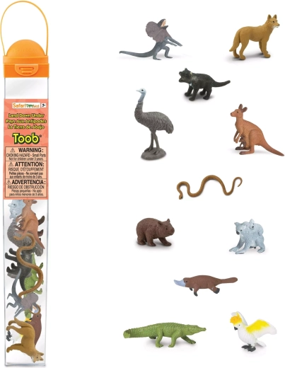 Safari Ltd. tuba Antipodernes land – australske dyr (11 figurer)