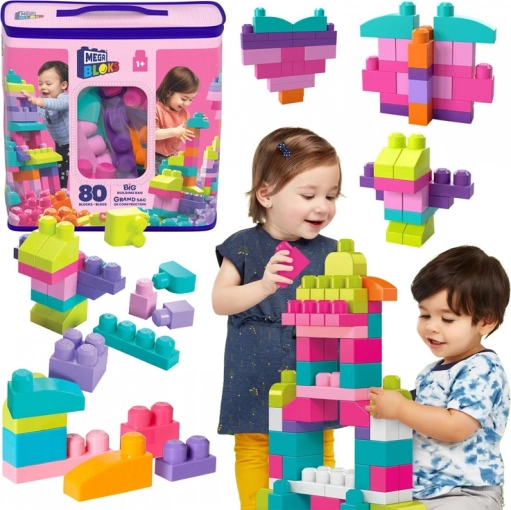 Mega Bloks farverige byggeklodser til børn