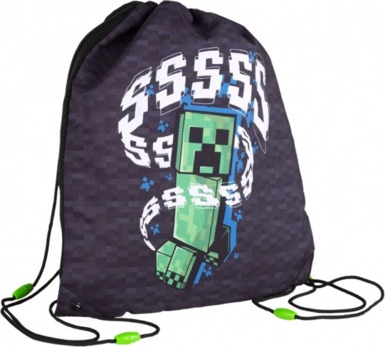 Snørepose til ryggen Minecraft Creeper