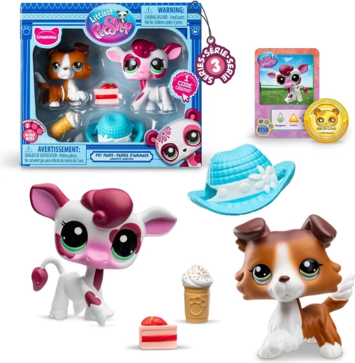 Hasbro Littlest Pet Shop Cowabunga sæt med figurer og tilbehør