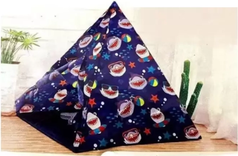 Hajmotiv, der begejstrer børn