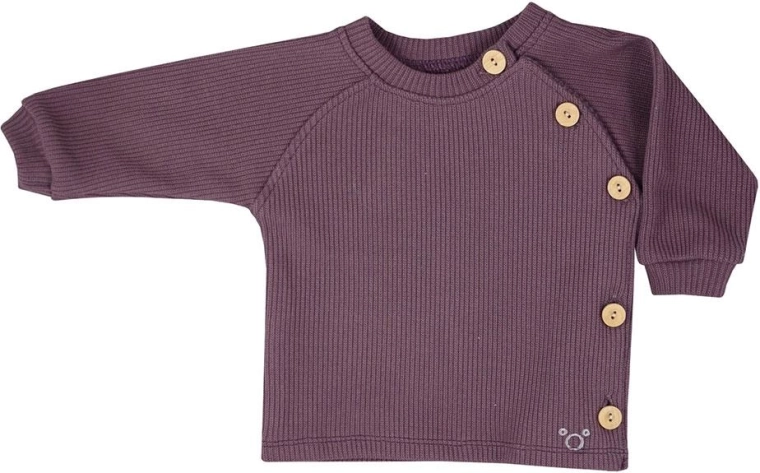 Baby T-shirt med lange ærmer KOALA Pure, lilla