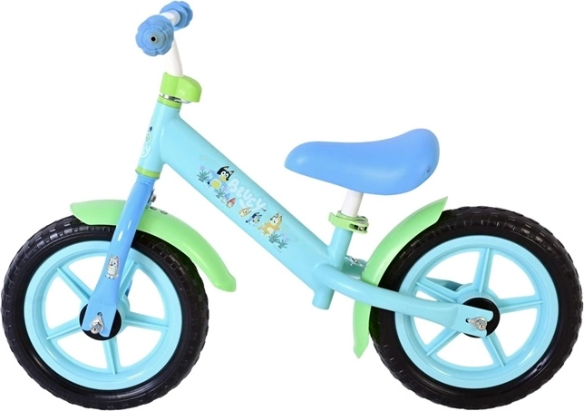 Bluey løbecykel til børn 12" lyseblå
