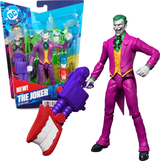 Mattel DC Comics figur Joker 17 cm med tilbehør