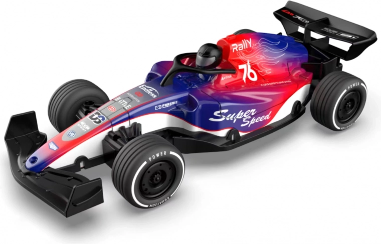 Lysende RC Formel med fjernbetjening 25,5 cm